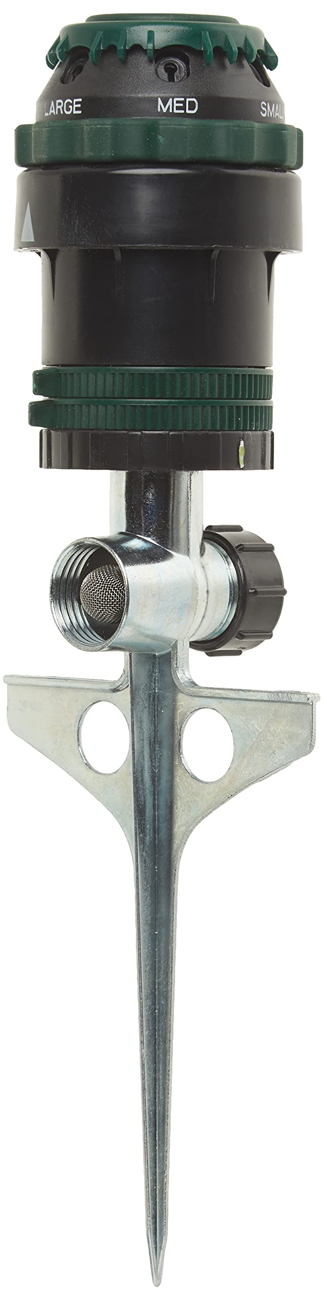 Orbit H2O-6 Gear Drive Sprinkler 2-Pack | 6-Pattern Lawn Watering