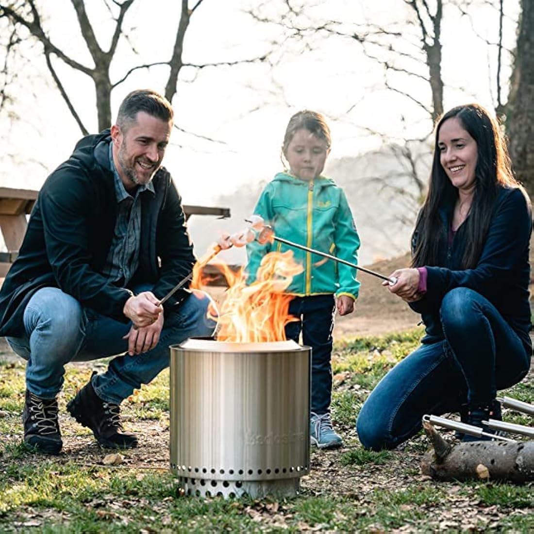 Solo Stove Ranger – Portable Smokeless Wood Burning Fire Pit with Stand
