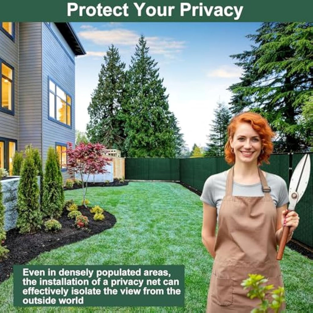 BeGrit Garden Privacy Screen – 2m x 5m UV Resistant HDPE Fence Mesh