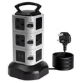 Jolof Store 10-Way Tower Extension Lead | 2M Surge Protected USB C