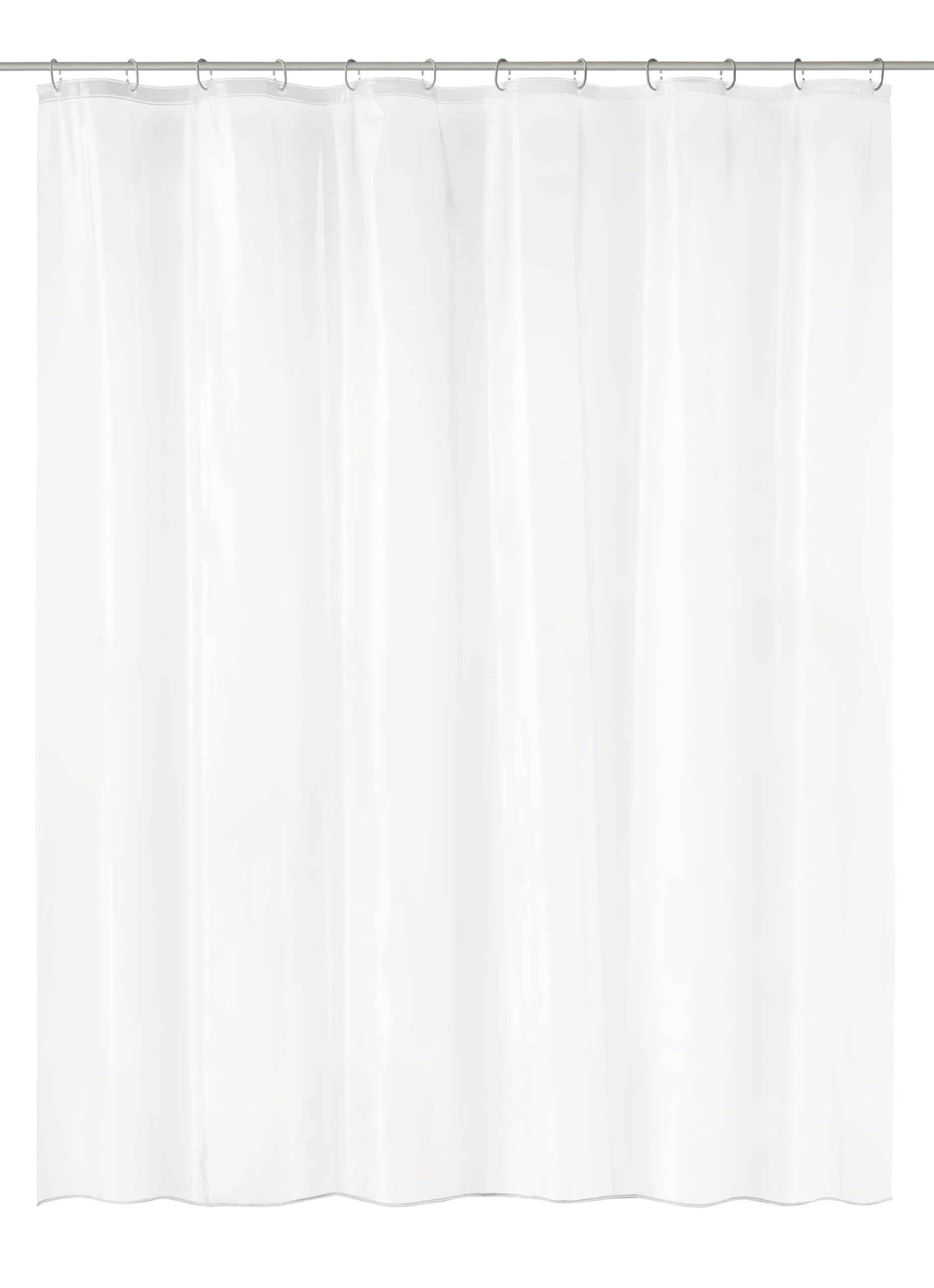 Kleine Wolke Claro PEVA Shower Curtain - Clear Waterproof - 180x200cm
