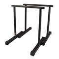RAMASS Fitness Tall Parallettes - Heavy Duty Steel Dip Bars for Calisthenics