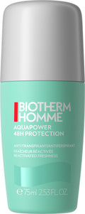 Biotherm Homme Aquapower 48H Protection Deodorant Roll-on - 75 ml