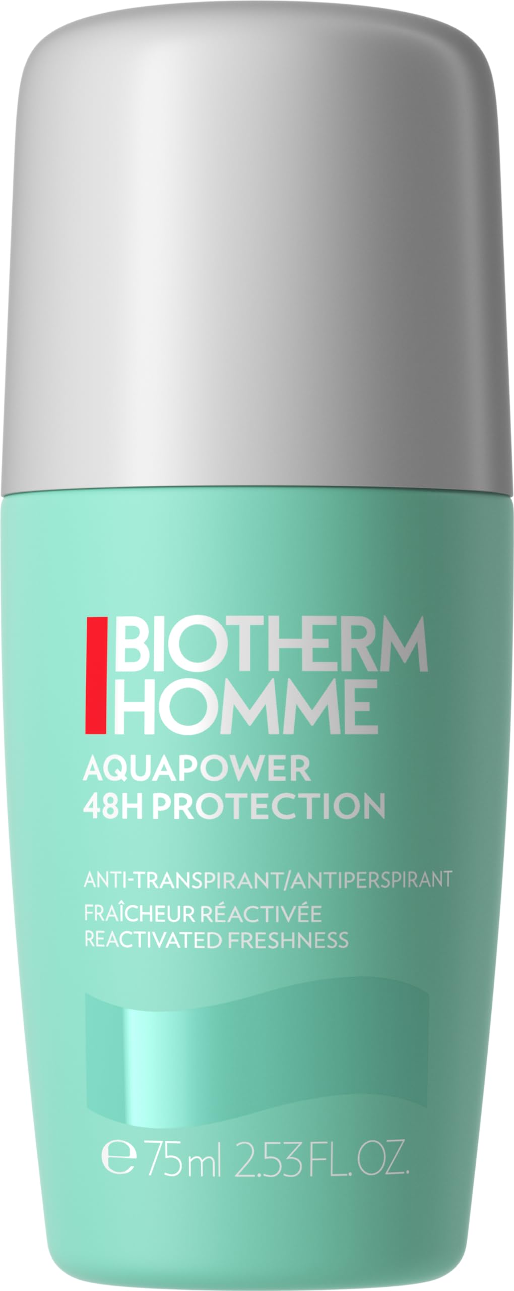 Biotherm Homme Aquapower 48H Protection Deodorant Roll-on - 75 ml