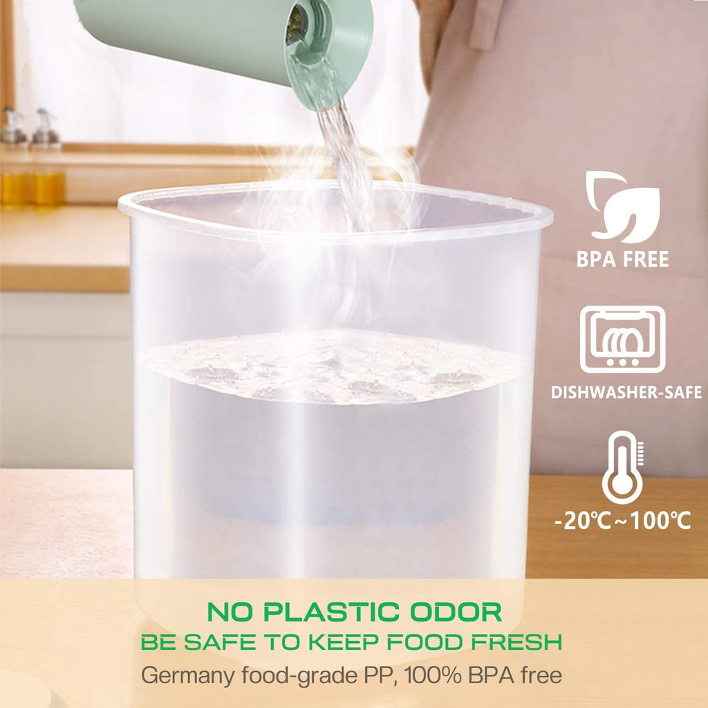 TBMax 10L Rice Storage Container – Airtight BPA Free Food Bin with Cup