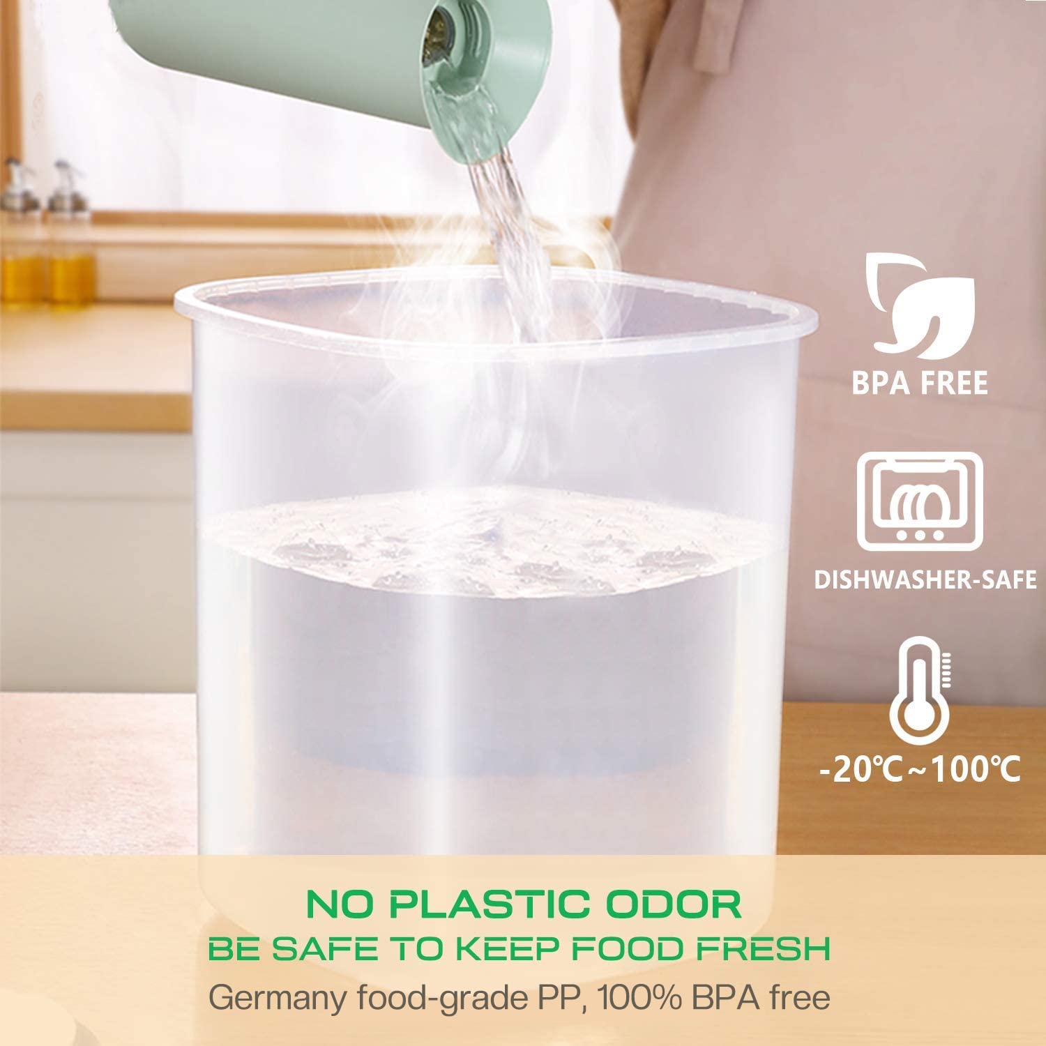 TBMax 10L Rice Storage Container – Airtight BPA Free Food Bin with Cup