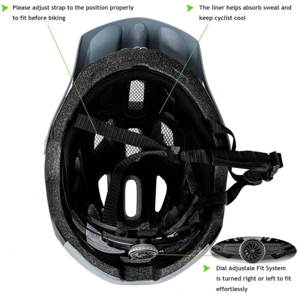 Exclusky MTB Helmet – Lightweight Mountain Bike Helmet for Men & Women