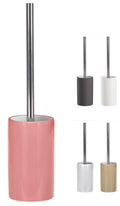KW Pure Porcelain Toilet Brush and Holder – Glossy Pink Ceramic