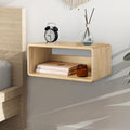 Floating Bedside Table – Minimalist Wood Wall Nightstand