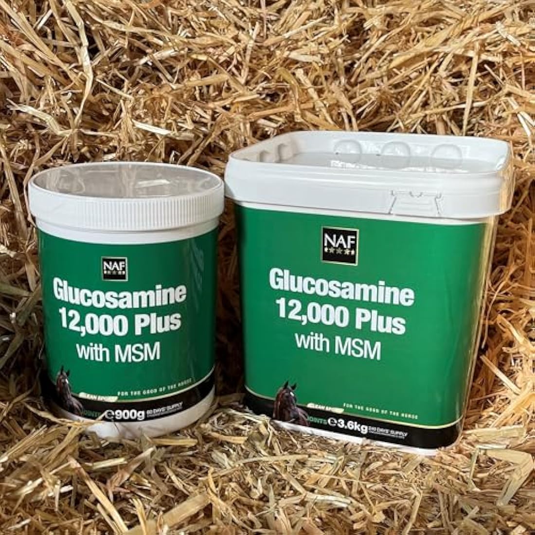 NAF Glucosamine 12,000 Plus with MSM – Horse Joint Support – 900g