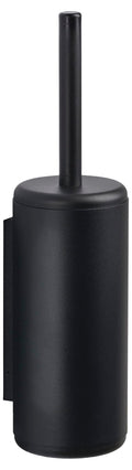 Zone Denmark Rim Wall Mounted Toilet Brush - Black Powder-Coated Aluminum