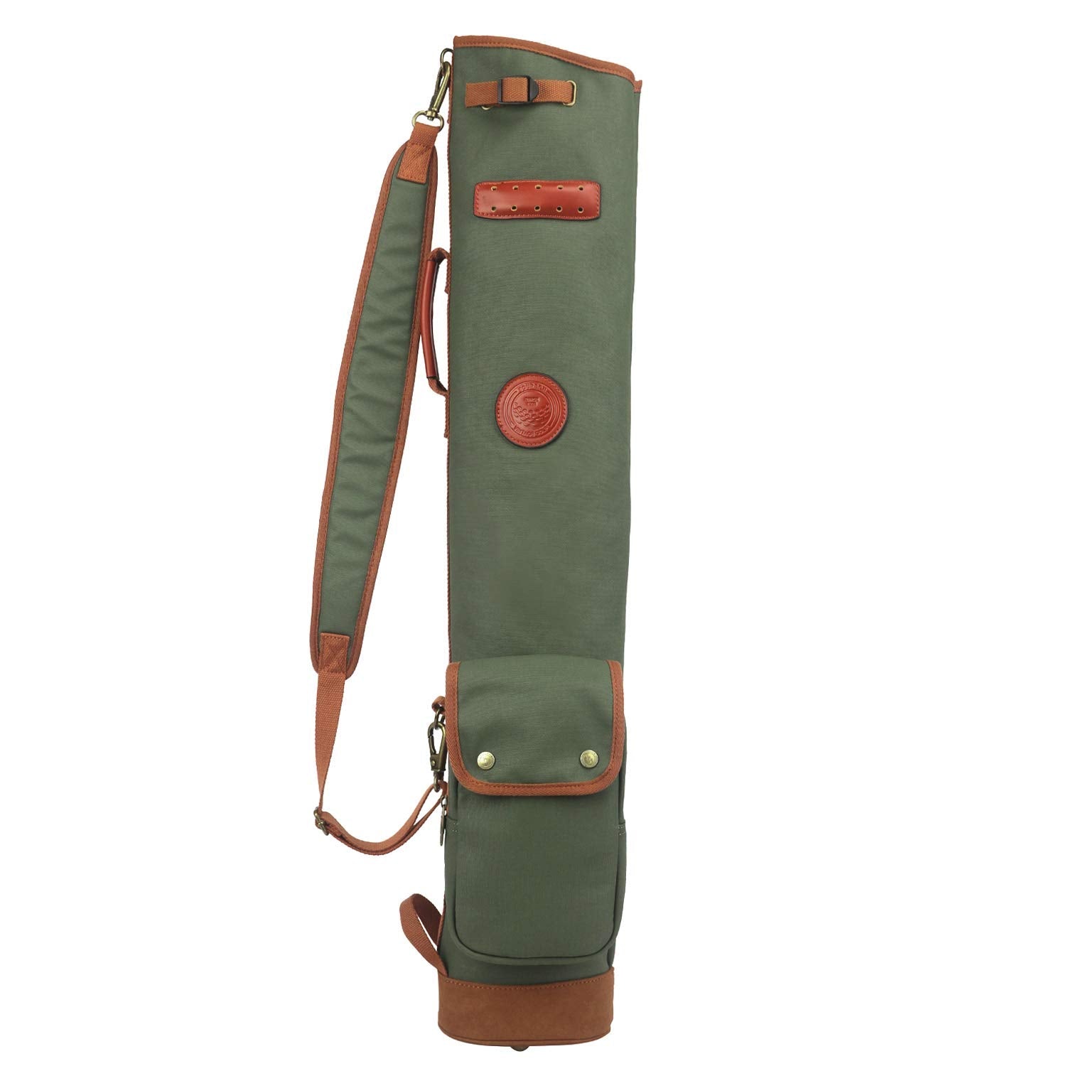 Tourbon Canvas Golf Club Travel Case – Padded Lightweight Carry Bag