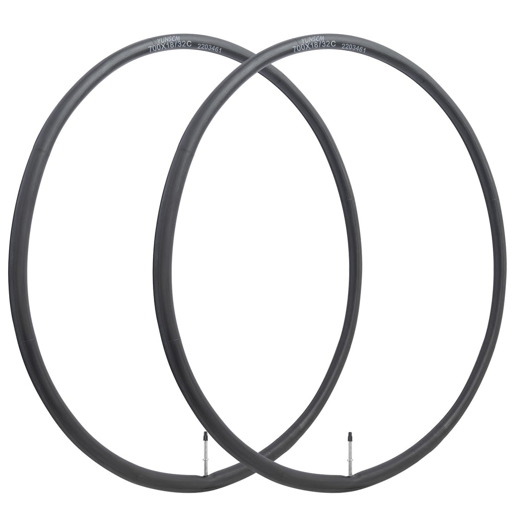 Jolof Store 700C Heavy Duty Bike Tubes | 60mm Presta Valve | 6-Pack