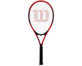 Wilson Federer Adult Tennis Racket – Red/Black Aluminium Frame, L2