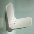 Roper Rhodes Wall Mounted Shower Seat | Foldable Non-Slip White - 160kg