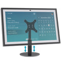 Show 15/21 Swivel & Tilt Stand – Matte Black Aluminum