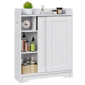 Kaukinye Slim Bathroom Storage Cabinet | Sliding Door Floor Organizer