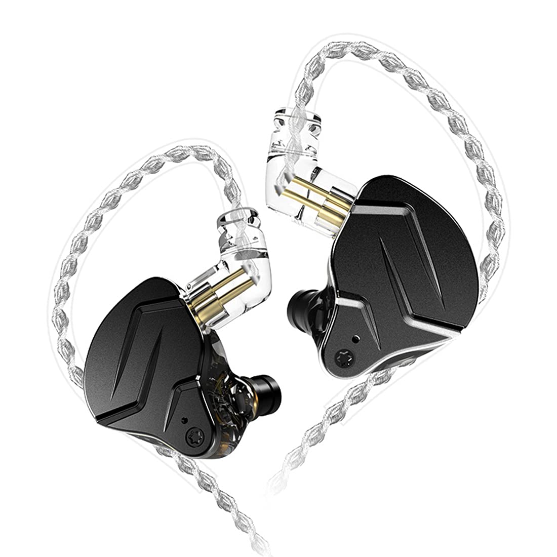 CCA KZ ZSN Pro X Dual Driver HiFi In-Ear Wired Gaming Earbuds