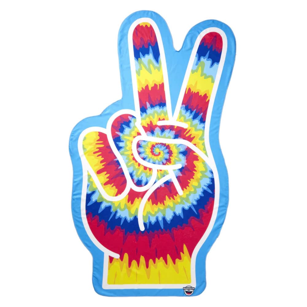 BigMouth Inc Giant Beach Blanket Peace Fingers