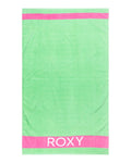 Roxy Women's Printed Cotton Terry Beach Poncho Towel with Pockets
