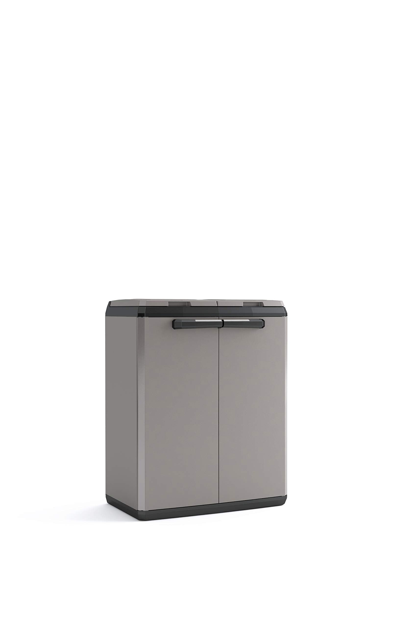 Keter Split Base Recycling Cabinet | Indoor Outdoor Resin Storage