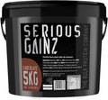 Jolof Store Serious Gainz Mass Gainer - Whey Protein Powder, Chocolate, 5kg