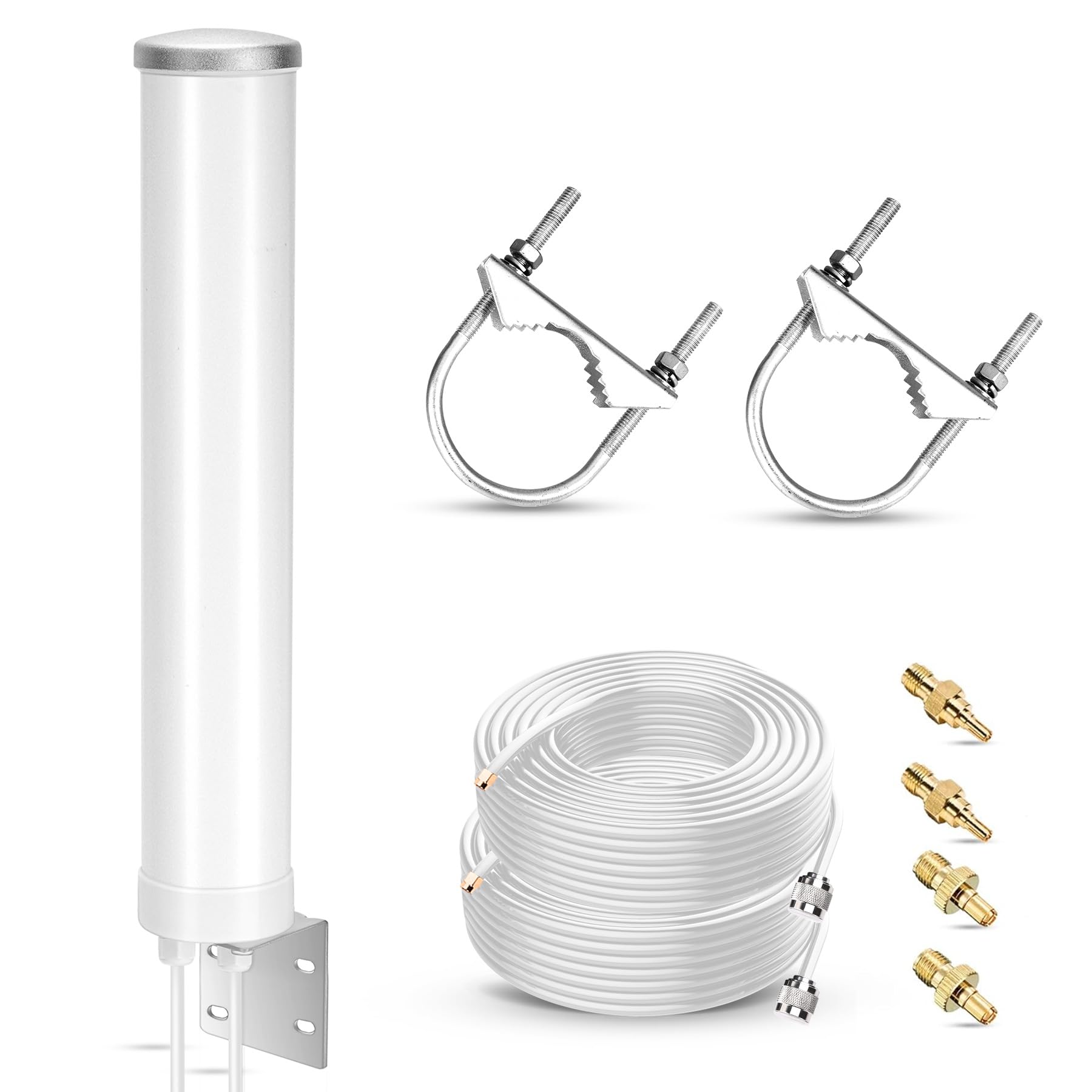 Nelawya 5G Outdoor MIMO Antenna | 12dBi 698-3800MHz LTE Signal Booster