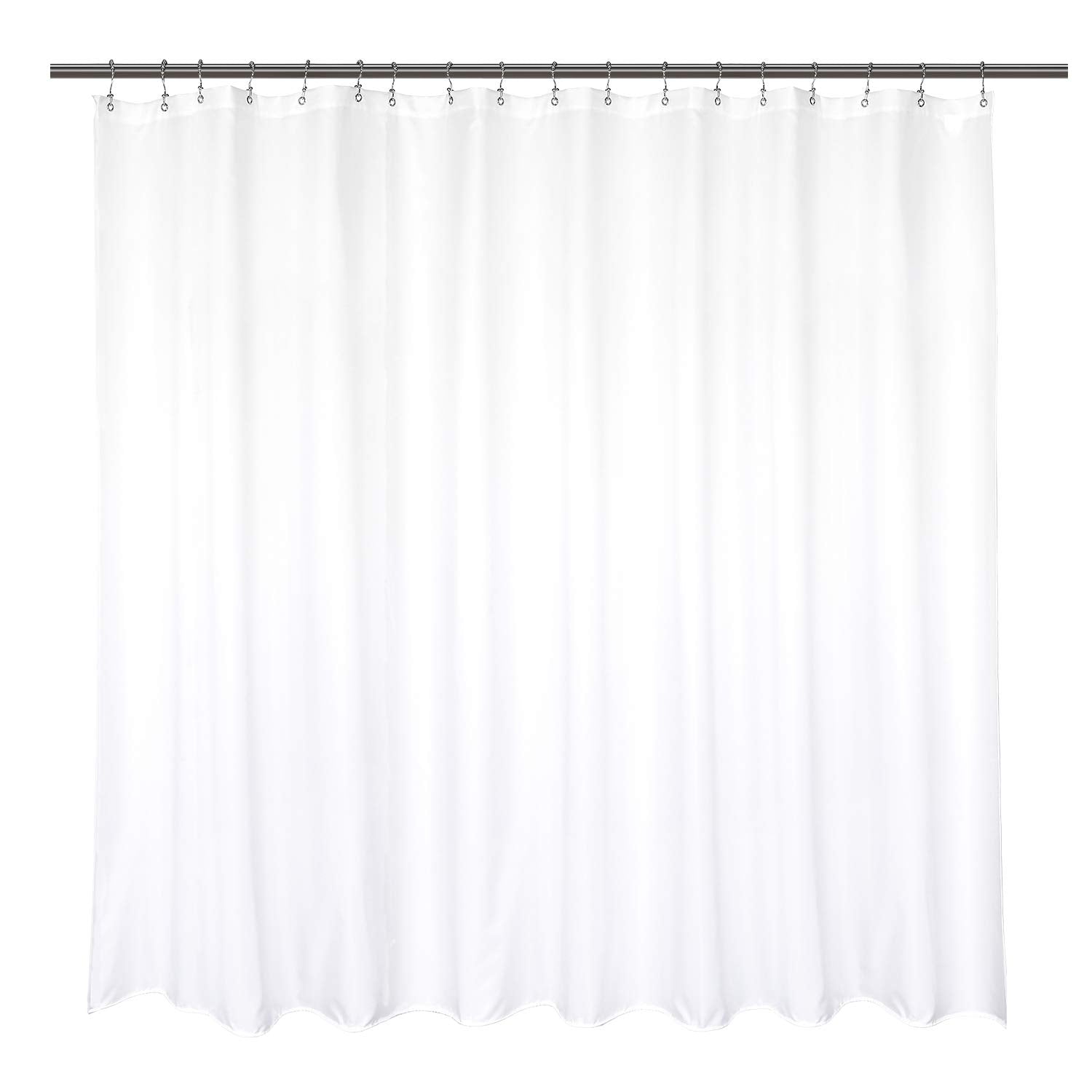 Barossa Design Extra Wide Fabric Shower Curtain Liner - 108x72 Waterproof