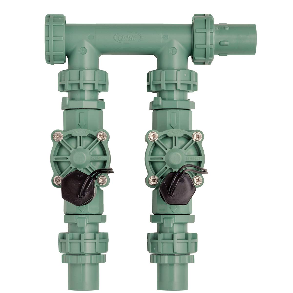 Orbit WaterMaster 2-Valve Preassembled Irrigation Manifold System