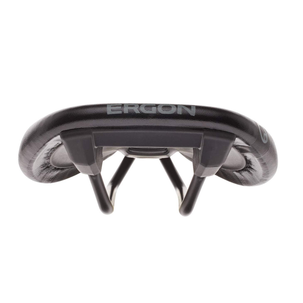 Ergon SM Comp Men's MTB Saddle – Ergonomic Mountain Bike Seat, Black
