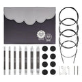 KnitPro Karbonz Deluxe Interchangeable Carbon Fiber Knitting Needle Set