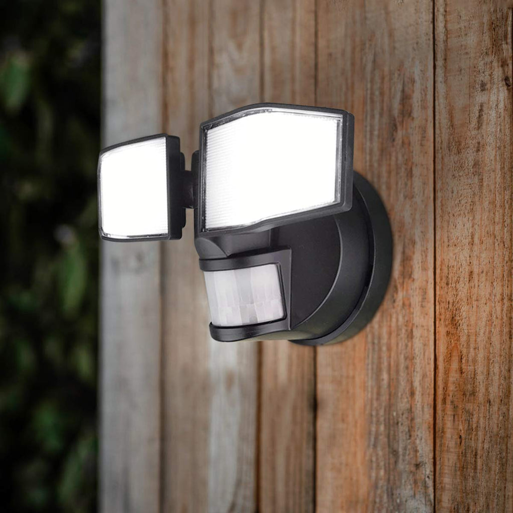 Xtralite NiteSafe X2 Twin LED Security Floodlight - 2 Pack | 400LM