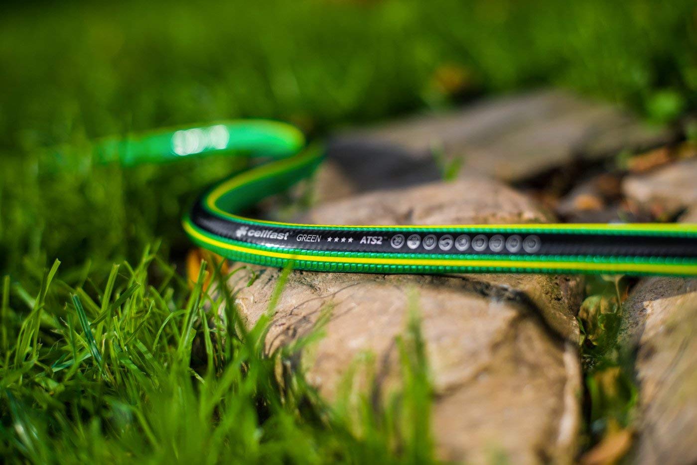 Cellfast Green ATS2 Garden Hose – 3/4'' 25m Anti-Twist 5-Layer Hose