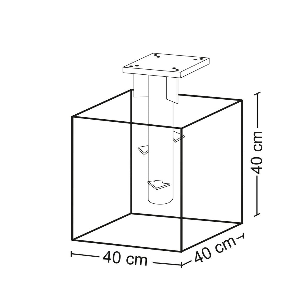 Schneider Universal Ground Plate – Concrete Mounting Base, 16x16cm