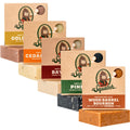 Dr. Squatch Natural Men's Soap Bar 5-Pack | Cold Process Variety Set