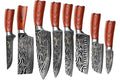 VINNAR 8-Piece Kitchen Knife Set | Professional High Carbon Stainless Steel