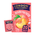 London Fruit & Herb Peach Paradise Herbal Tea – 120 Count (Pack of 6)