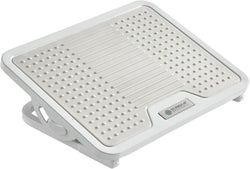 EUREKA ERGONOMIC Adjustable Footrest with Massage Surface, Office Desk Footstool for Office and Home, Light Grey - image 1