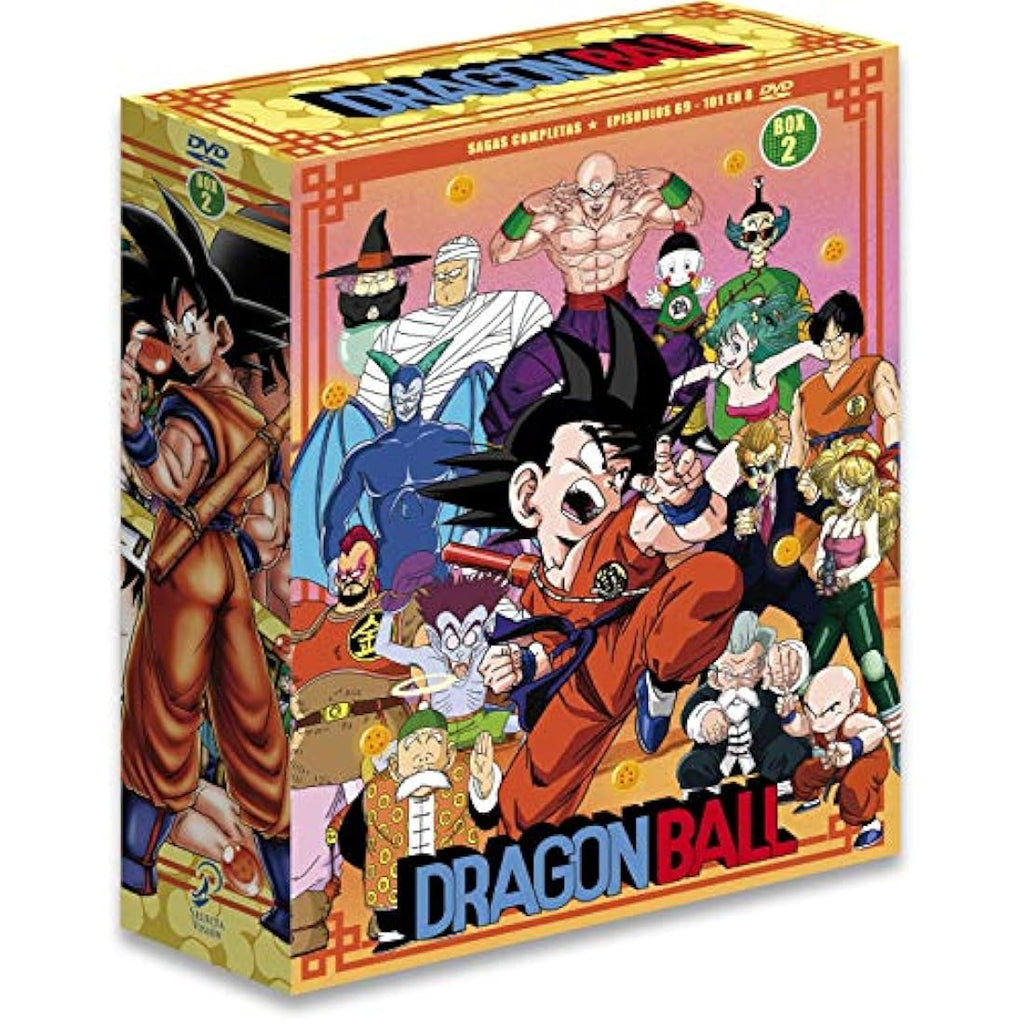 Dragon Ball Sagas Completas Box 2 (Ep. 69 a 108) – Colección Anime DVD