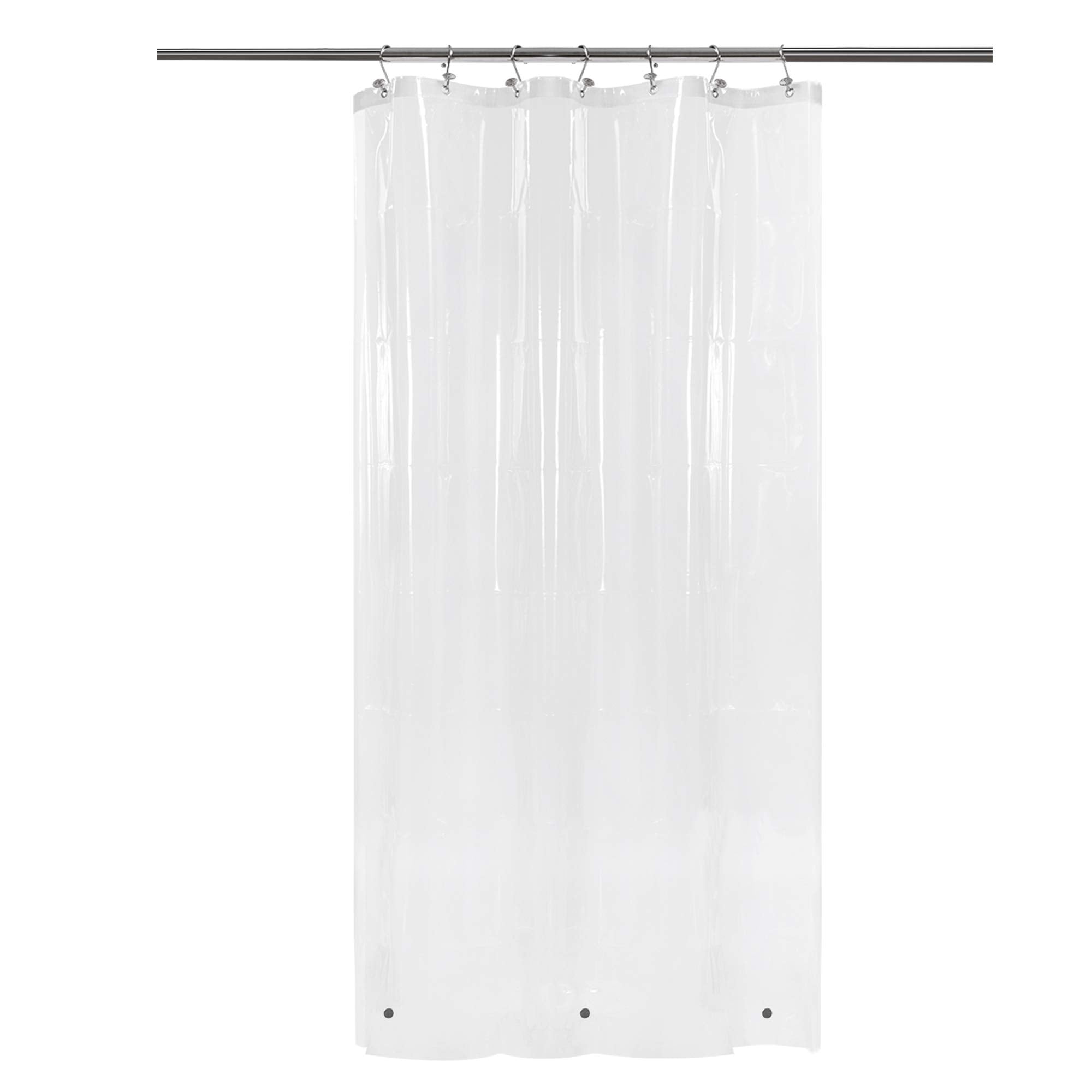 Barossa Design Narrow Shower Curtain Liner | 36x78 Waterproof PEVA Stall