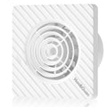 Hon&Guan 4 Inch Bathroom Extractor Fan with Humidity Sensor & Timer