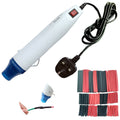 OundarM 300W Dual Temp Heat Gun for Crafts with 127pcs Heat Shrink Tubing