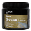 Mont Marte Black Gesso 500ml (17oz) - Universal Primer for Oil & Acrylic