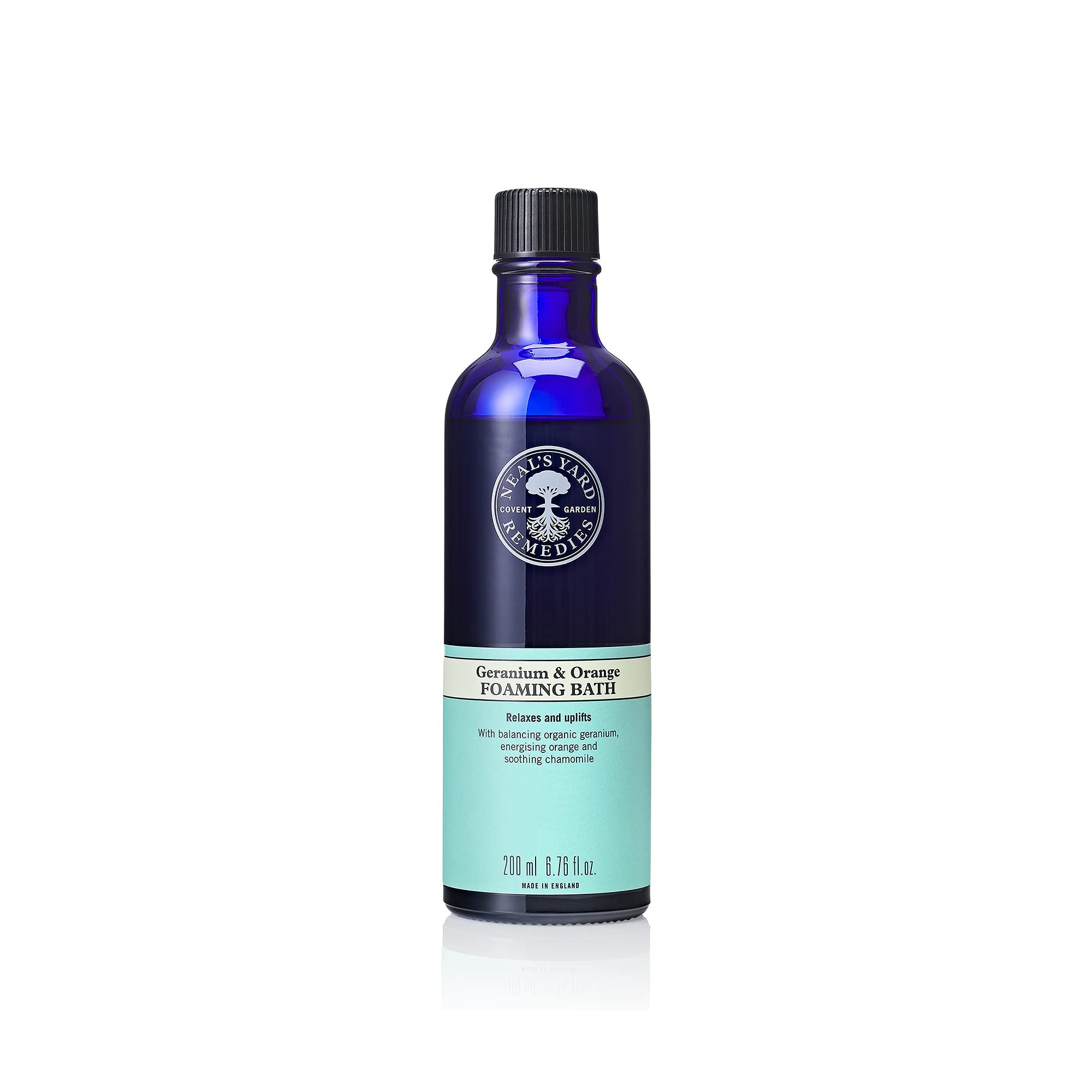 Neal's Yard Remedies Geranium & Orange Foaming Bath - Organic 200ml