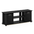 Furinno TV Stand Entertainment Center with 2 Drawers for 50-inch TV