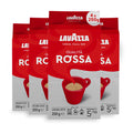 Lavazza Qualità Rossa Ground Coffee - Medium Roast, 250g (4-Pack)
