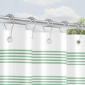 Jolof Store Shower Curtain – 180x200cm Anti-Mould Striped Polyester