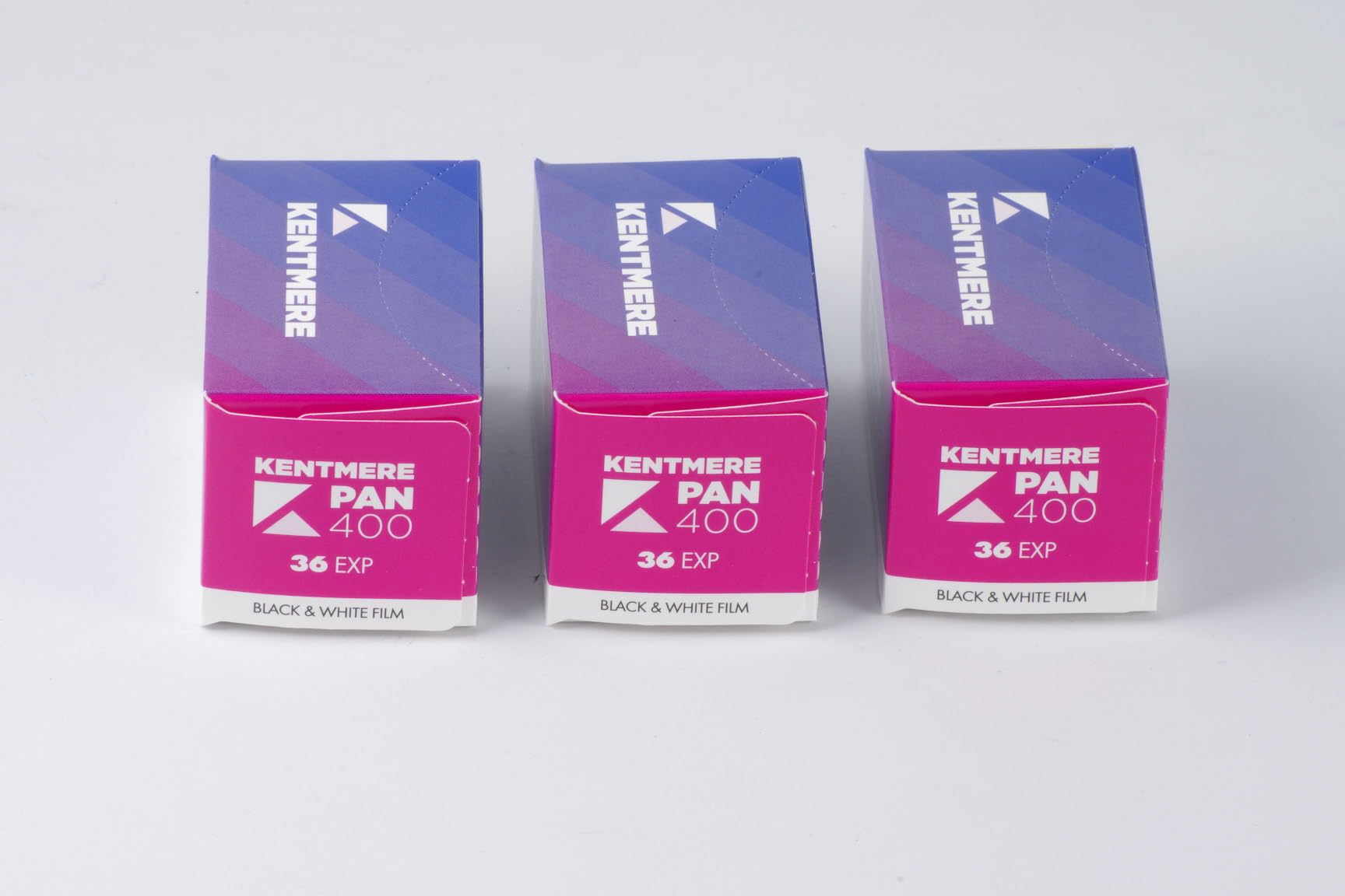 Kentmere 400 Black & White 35mm Film - 36 Exposures (3 Pack)