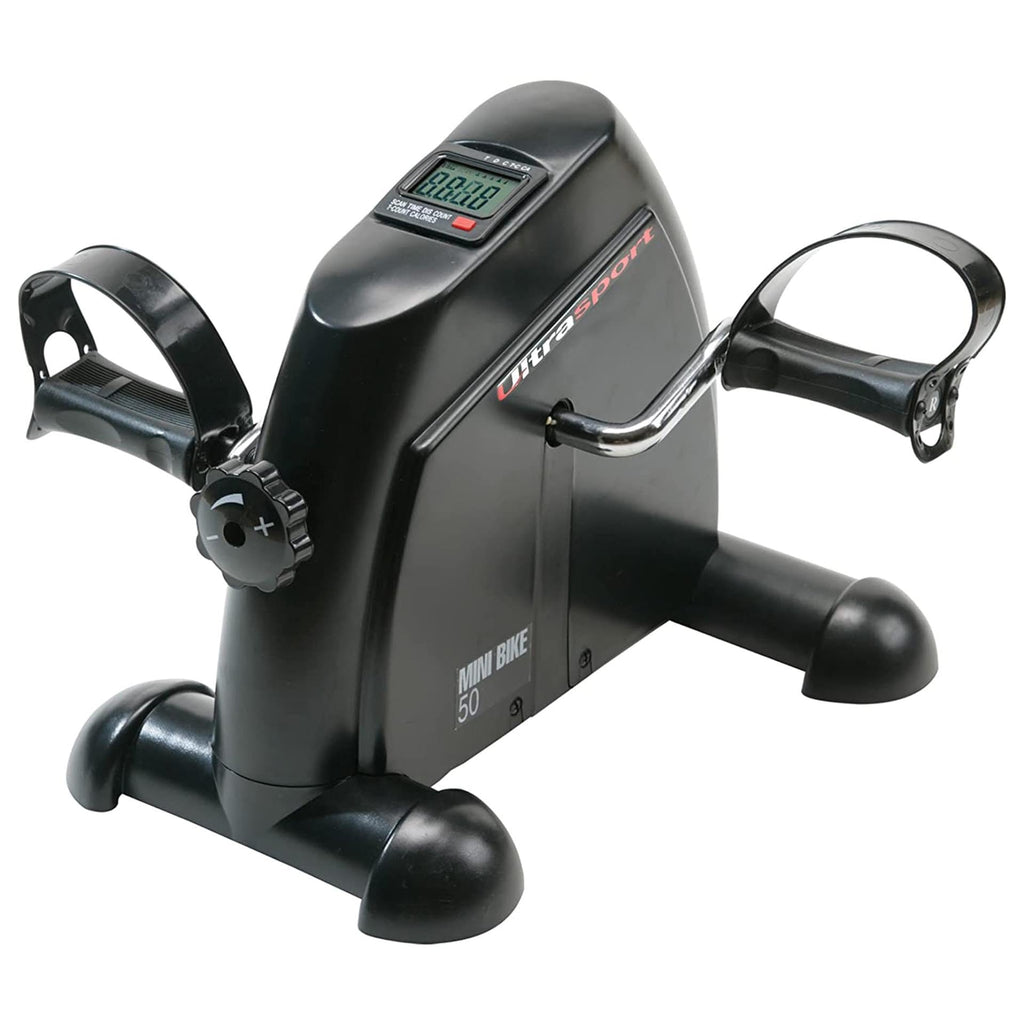Ultrasport Mini Bike 50 – Arm and Leg Pedal Exerciser with LCD Display