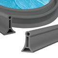 ACESOME Silicone Shower Water Barrier – 2M Flexible Floor Splash Guard